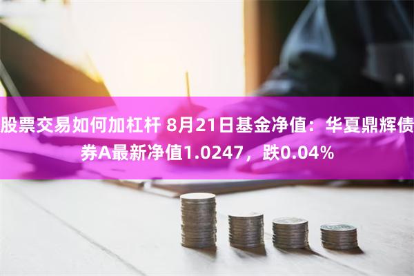 股票交易如何加杠杆 8月21日基金净值：华夏鼎辉债券A最新净值1.0247，跌0.04%