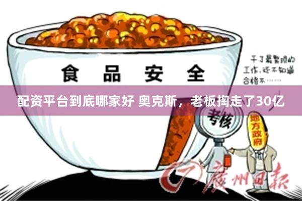 配资平台到底哪家好 奥克斯，老板掏走了30亿